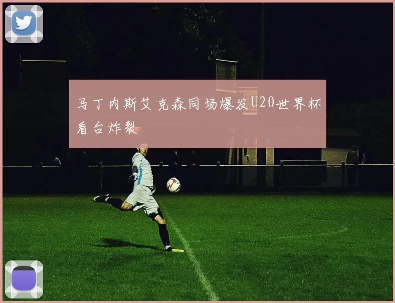 马丁内斯艾克森同场爆发U20世界杯看台炸裂